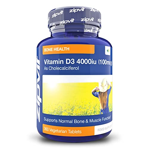 Vitamin D 4000iu 360 Micro Tablets. Vegetarian Society Approved. 12 Months Supply