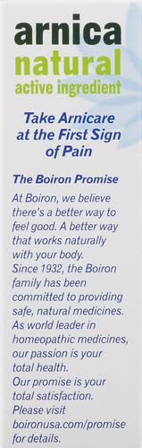 Boiron Arnicare Tablets for Pain Relief from Muscle Pain, Joint Soreness, Swelling from Injury or Bruises