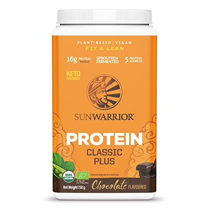 Sunwarrior Classic Plus (750g) Chocolate, 1 Units Success