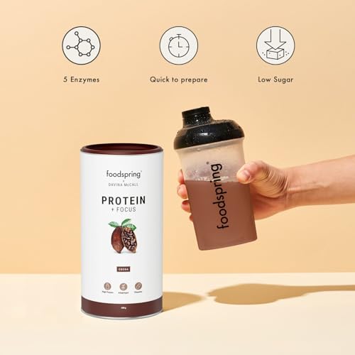 foodspring x Davina McCall – Focus Protein Powder Shake for Your Daily Protein, Vitamin & Mineral Needs