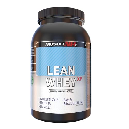 MuscleNh2 Lean Whey XP Diet Whey Protein Powder, Low Fat and Sugar, High Protein