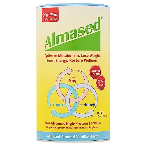 Almased Protein Powder for Weight Loss Kit for Men & Women, Natural Meal Replacement