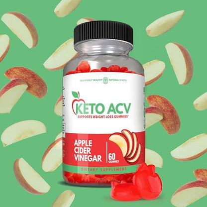 ALL.FOR.YOU. Keto ACV Gummies 60 Gummies - Advanced Weight Loss Formula with 1000 MG