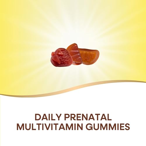 Nature's Way Alive! Complete Premium Prenatal Gummy Multivitamin, High Potency Folate