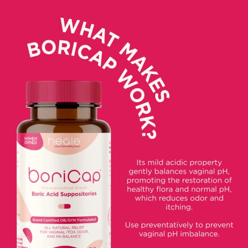 BoriCap 30 and UroQuel 30 Bundle for Vaginal pH and Overactive Bladder