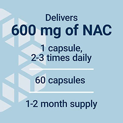 Life Extension N-Acetyl-L-Cysteine (NAC), immune, respiratory, liver health, NAC 600 mg