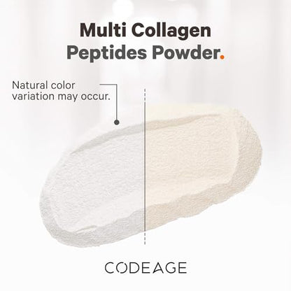 Code Age Multi-Collagen Protein Powder Hydrolyzed 20Oz All-in-One Super Bone Broth