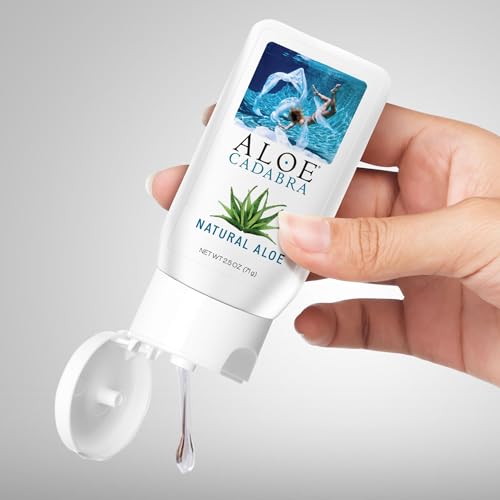 Aloe Cadabra Natural Water Based Personal Lube, Organic Lubricant for Her, Him & Couples, Unscented