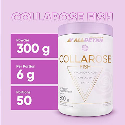 ALLDEYNN Collarose Fish Collagen Powder - Fish Collagen Hydrolysate with Hyaluronic Acid