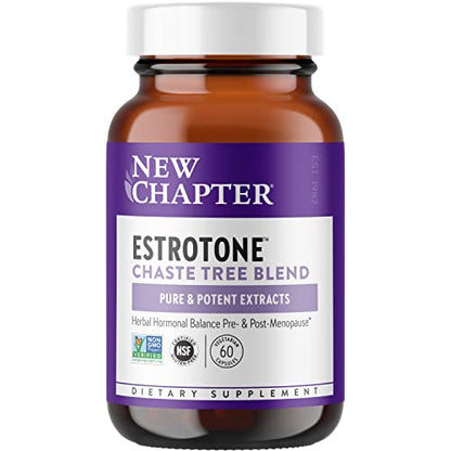 New Chapter Peri-Menopause Supplement - Estrotone Herbal Hormone-Balance Blend 