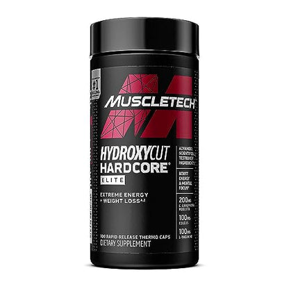 Hydroxycut Hardcore Elite | Maximum Intensity Supplement Pills | Focus