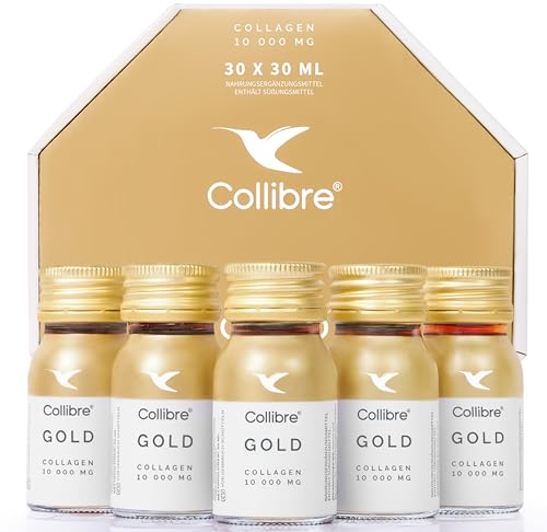 Collibre® Collagen Gold 10000mg 15 x 30ml Strong Liquid Drink Success