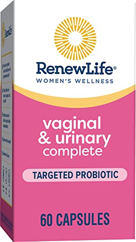 Renew Life Women's Wellness Vaginal and Urinary Probiotic and Cranberry Supplement