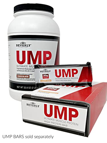 Beverly International UMP Protein Powder, Chocolate. Unique Whey-Casein Ratio Builds