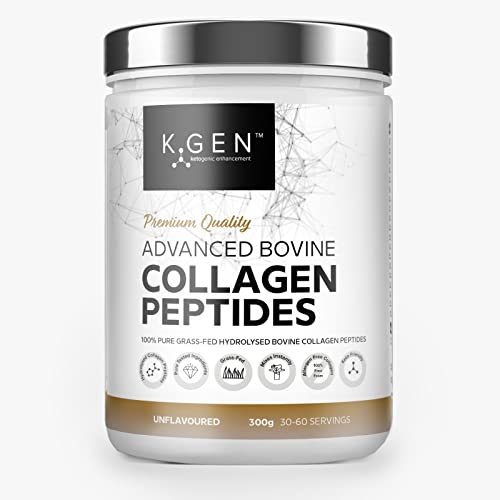 K-GEN Bovine Collagen Powder with Premium Quality Ingredients – Pure Hydrolysed Grass-Fed Bovine Collagen