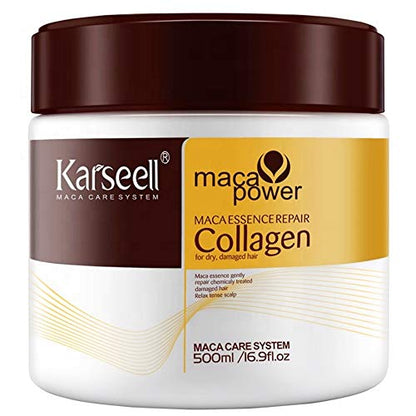 Karseell Collagen Hair Treatment Deep Repair Conditioning Argan Oil Collagen Hair Mask