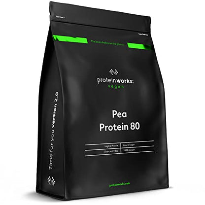 Protein Works - Pea Protein Isolate Protein Powder | 100% Plant-Based & Natural