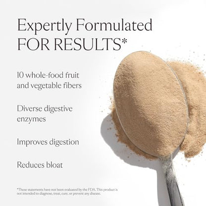 SAKARA Fiber Super Powder - Pineapple Flavor Prebiotic Fiber Powder, High Fiber