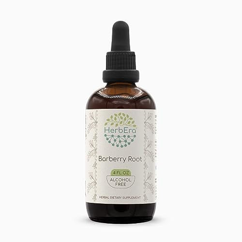 Barberry Root B120 Alcohol-Free Herbal Extract Tincture, Concentrated Liquid Drops Natural Barberry