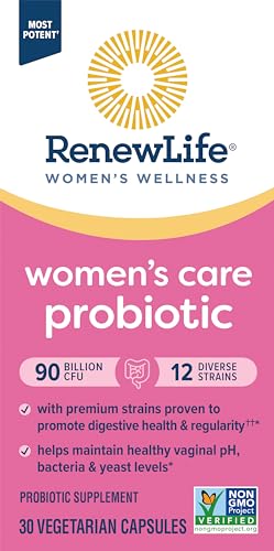 Renew Life Women's Probiotic Capsules, Supports Vaginal, Urinary, Digestive and Immune