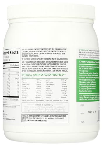 365 by Whole Foods Market, Unflavored Whey Protein Isolate, 15.1 Ounce