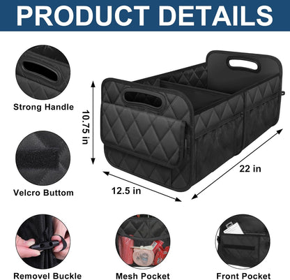 Deosk Car Trunk Organizer for SUV, Car Organizers and Storage with 6 Pocket