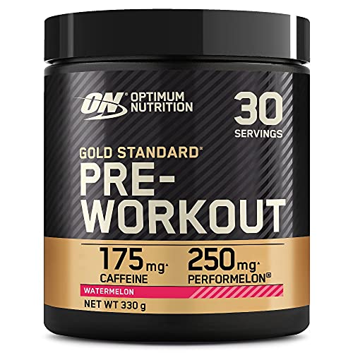 Optimum Nutrition Gold Standard Pre Workout Watermelon Flavoured Powder, 330g