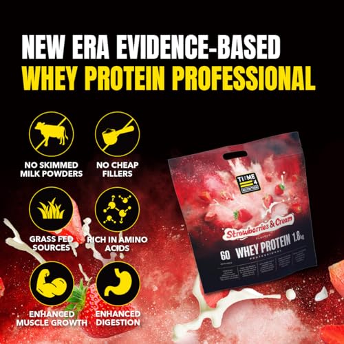 Time 4 Whey Protein Professional Time Release Grass Fed Native Whey Protein Powder, Whey Concentrate