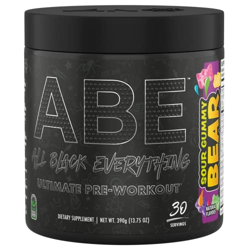 ABE Pre Workout Powder - All Black Everything Pre Workout Energy Drink with Citrulline