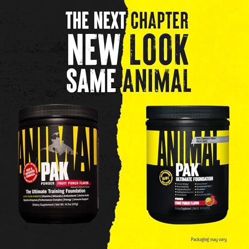 Animal Pak - Vitamin Powder with Zinc, Magnesium, Amino Acids and More - Digestive