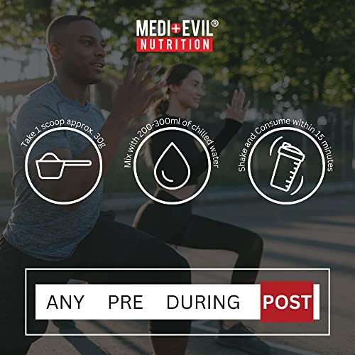 Medi-Evil Nutrition Whey Dynamic Protein, Cookies and Cream Flavour, 2kg, 66 Servings