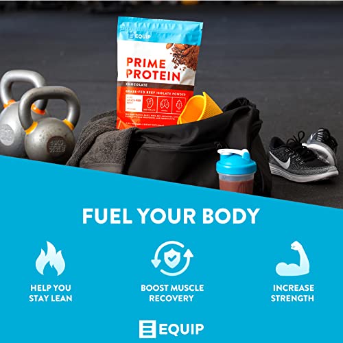 Equip Foods Prime Protein - Grass Fed Beef Protein Powder Isolate - Paleo and Keto