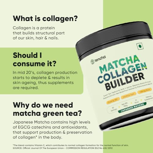 Collagen Supplements for Women & Men, 30 Servings, 150 GM | 100% Vegan Collagen Powder