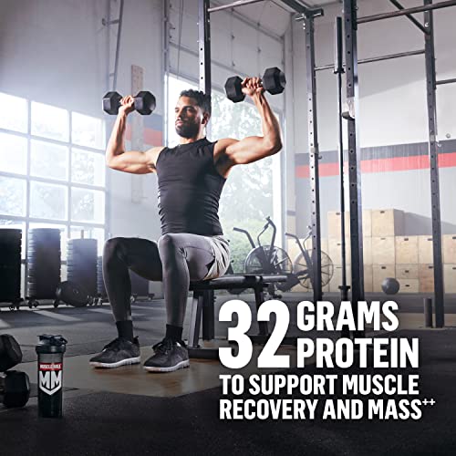 Muscle Milk Gainer Protein Powder, Chocolate, 32g Protein, 5 Pound