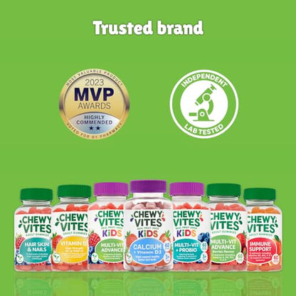 Chewy Vites Kids Multivitamin Advance 60 Gummy Vitamins | 11 Essential Nutrients