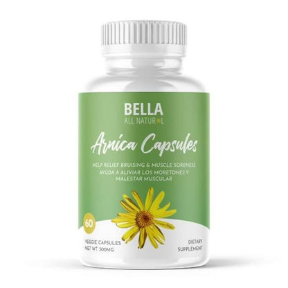 Bella All Natural Arnica Capsules 500 mg, 60 Count