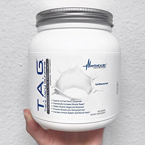 Metabolic Nutrition, TAG, Trans Alanyl Glutamine, 100% L-Glutamine Peptide Powder