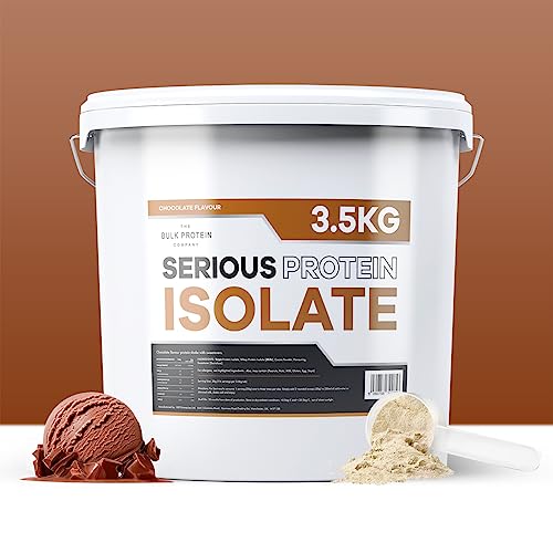 The Bulk Protein Company, Serious Protein Isolate – 3.5kg – Whey Protein Iso