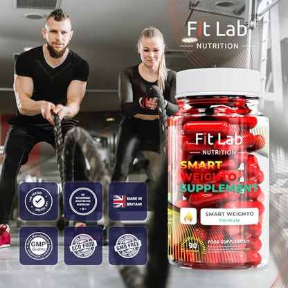 FIT LAB -90 Capsules - for Women & Men - Weighto Management - 45 Days Supply