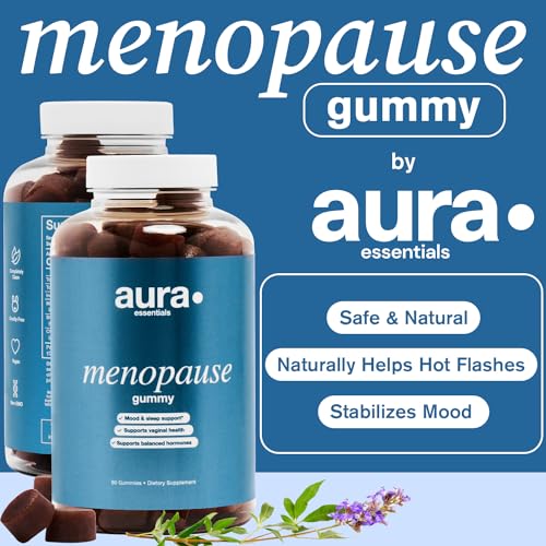 Aura · Essentials Menopause Gummy Supplements with Magnolia Bark Extract for Multi-Benefit Relief