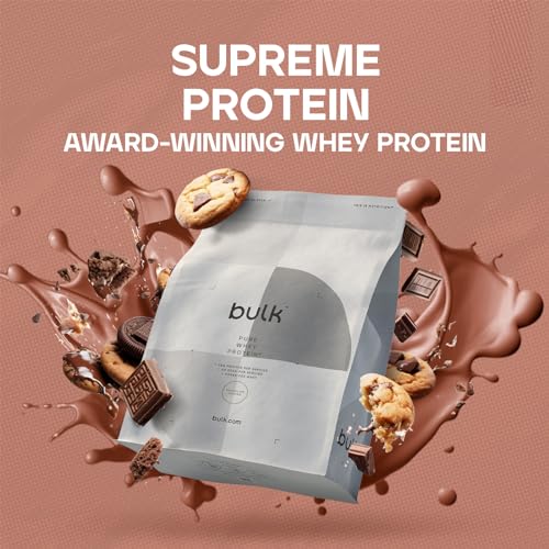 Bulk Pure Whey Protein Powder Shake, Chocolate Cookies, 500 g, Packaging May Vary