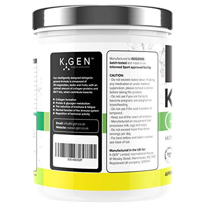 K-GEN™ Keto Greens Collagen Powder Superfood Micronutrient & Anti-oxidant Blend