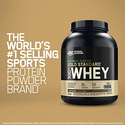 Optimum Nutrition Gold Standard 100% Whey Protein Powder 4.8 (Packaging May Vary)