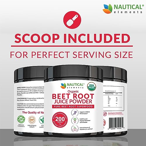 Beet Juice Powder Organic - Cold Pressed - 20:1 Concentrate - Concentrated Beet Root