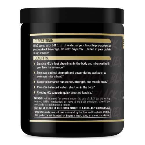 Creatine Carnage, Creatine HCL, Supports Optimal Strength, Endurance, Muscle Mass