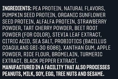 Vega Premium Sport Protein Berry Protein Powder, Vegan, Non GMO, Gluten Free Plant