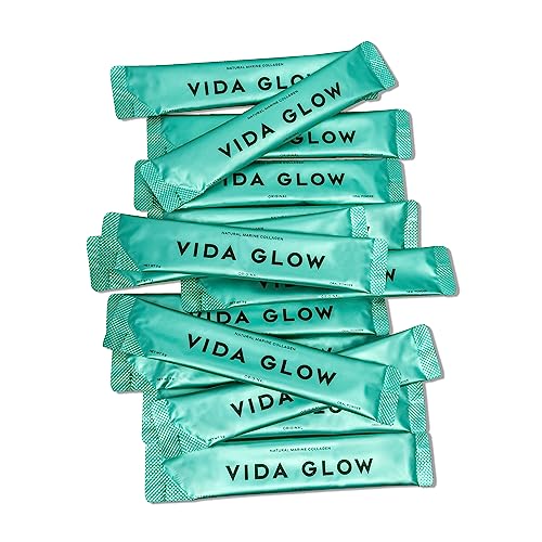 Vida Glow - Natural Hydrolysed Marine Collagen Sachets | Promotes Glowing Skin + Smooths Fine Lines