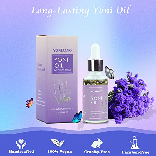 2 Packs Yoni Oil for Women, All Natural Feminine Oil Intimate Deodorant for Women, Remove Odor, Ph Balanced