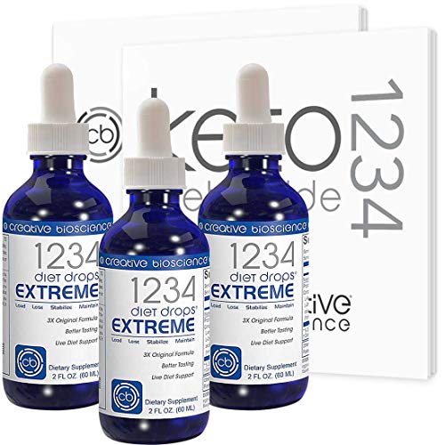 Creative Bioscience 1234 Diet Drops Extreme for Women & Men - Diet Drops