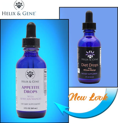 Helix & Gene Appetite Diet Drops Mango Flavor | Fast Weight Loss | Natural Metabolism